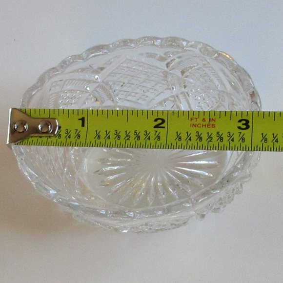 Lead Crystal mini handleless basket - Picture 6 of 8